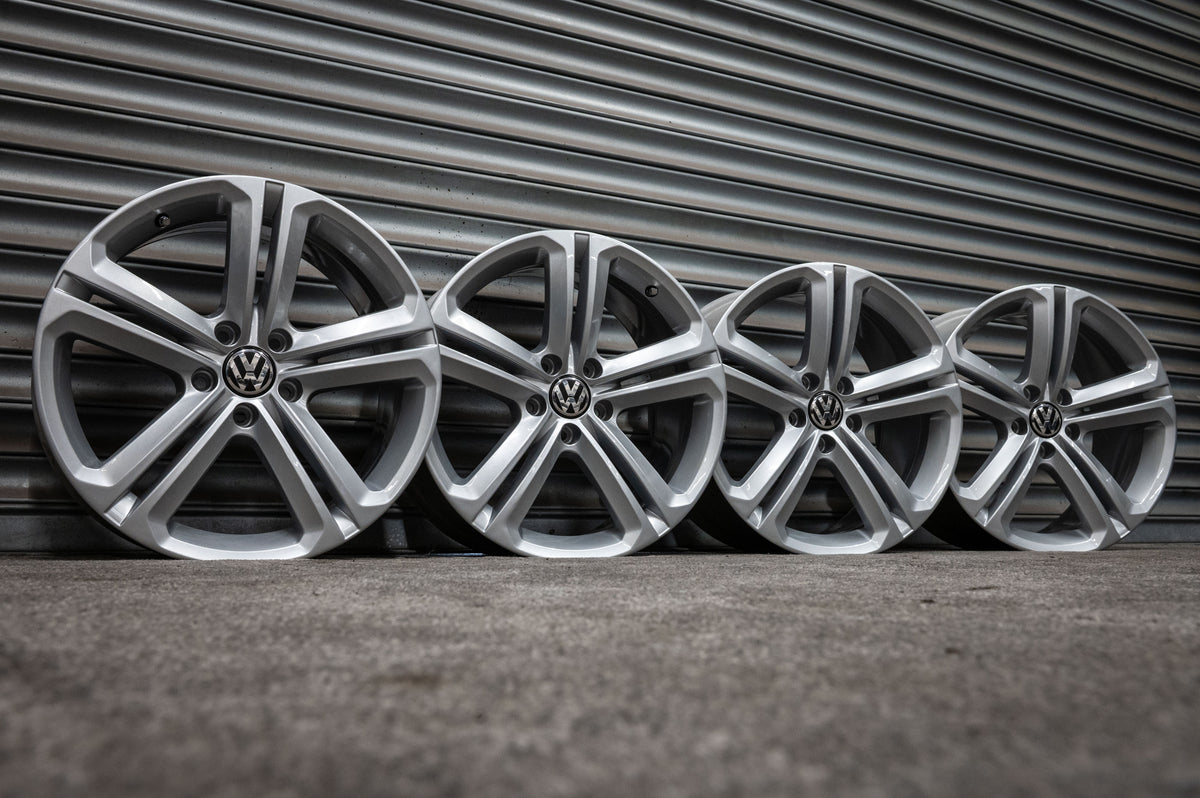 *Refurbished* Genuine 18" VW 'Mallory' Passat/Scirocco/Tiguan Alloy Wheels 5x112 1K8601025R