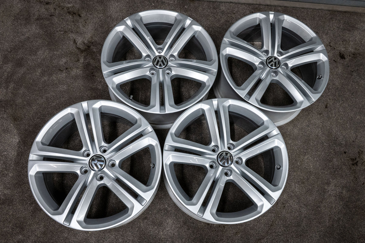 *Refurbished* Genuine 18" VW 'Mallory' Passat/Scirocco/Tiguan Alloy Wheels 5x112 1K8601025R