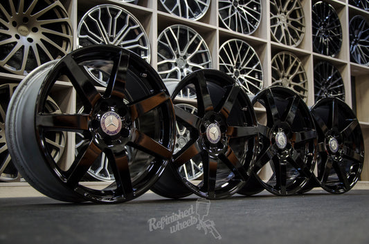 *Refurbished* Genuine 18" Mercedes AMG C-Class W204 Staggered Alloy Wheels 5x112