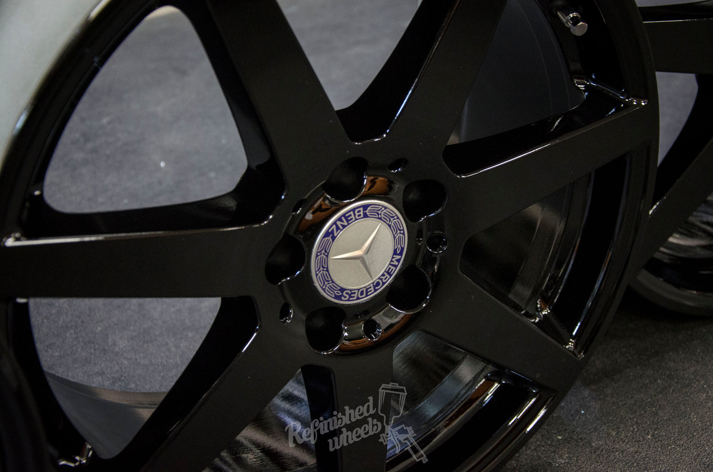 *Refurbished* Genuine 18" Mercedes AMG C-Class W204 Staggered Alloy Wheels 5x112 - Autosthetic