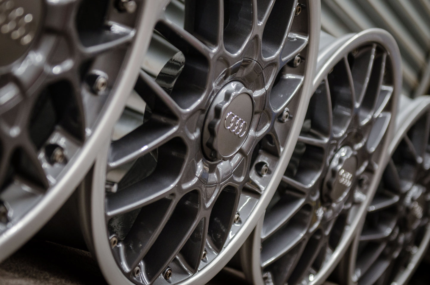 *Refurbished* Genuine 18" Audi TT Mk1 BBS RS795 Split 2-Piece Alloy Wheels 5x100