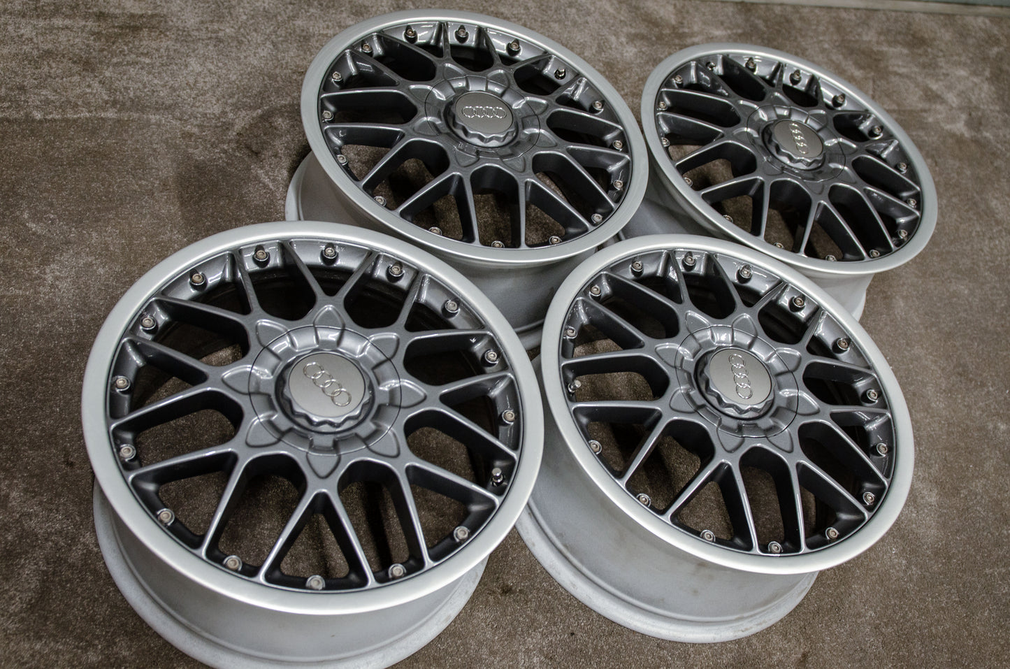 *Refurbished* Genuine 18" Audi TT Mk1 BBS RS795 Split 2-Piece Alloy Wheels 5x100