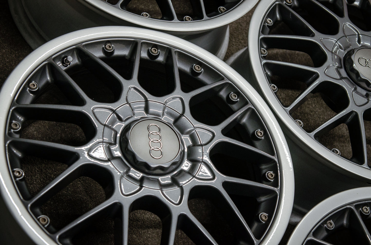 *Refurbished* Genuine 18" Audi TT Mk1 BBS RS795 Split 2-Piece Alloy Wheels 5x100