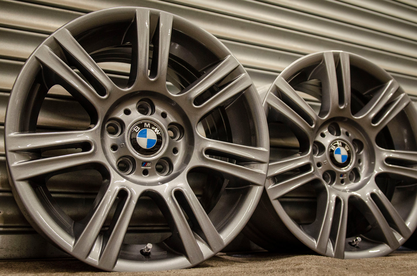 *Refurbished* Genuine 17" BMW 3-Series (E90) Staggered Alloy Wheels 5x120 194M - Autosthetic