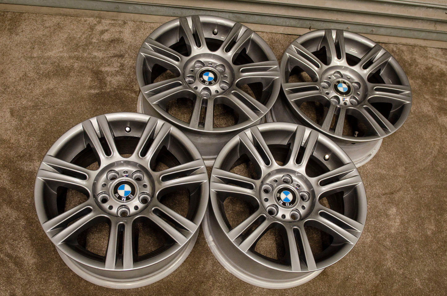 *Refurbished* Genuine 17" BMW 3-Series (E90) Staggered Alloy Wheels 5x120 194M - Autosthetic