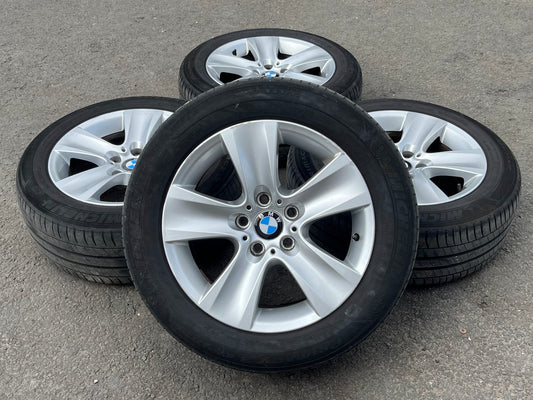 Genuine 17" BMW 5-Series F10/F11 Alloy Wheels & Michelin Tyres 5x120 - Autosthetic