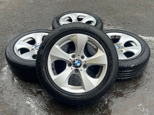 Genuine 17" BMW 3-Series Alloy Wheels & Tyres 5x120