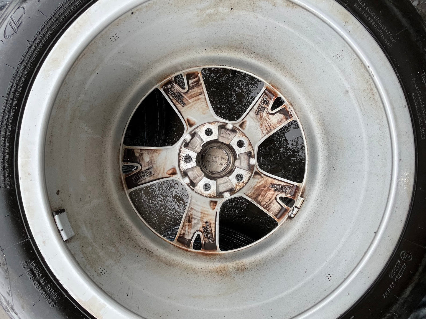 Genuine 17" Audi A4 Alloy Wheels & Tyres 5x112