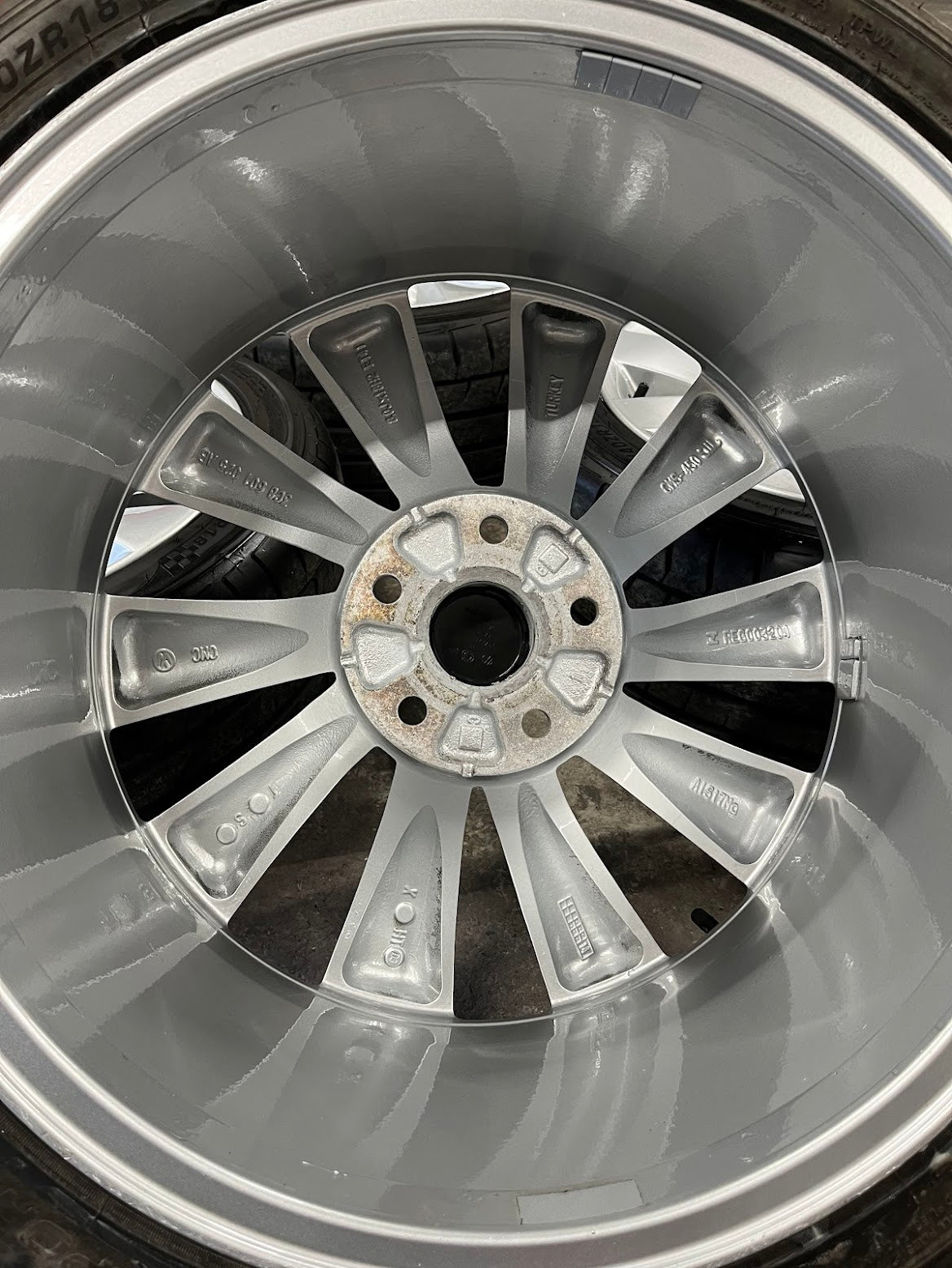 *Refurbished* Genuine 18" VW Scirocco/Passat Turbine 'Interlagos' 5x112 Alloy Wheels & Tyres - Autosthetic