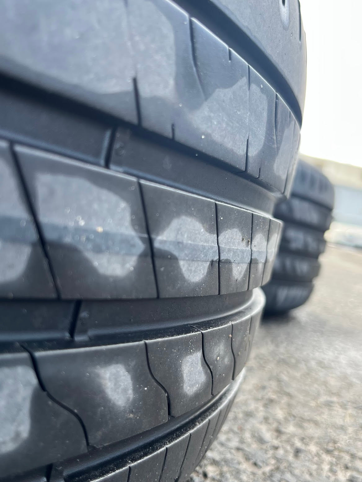 Genuine 17" Audi A5 Alloy Wheels & Tyres 5x112 Excellent Condition Goodyear